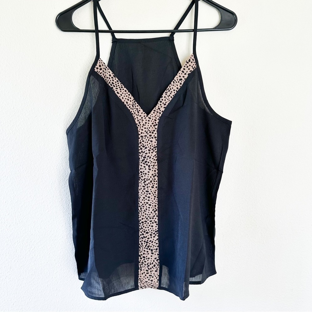 Shein Chiffon Tank SZ -L